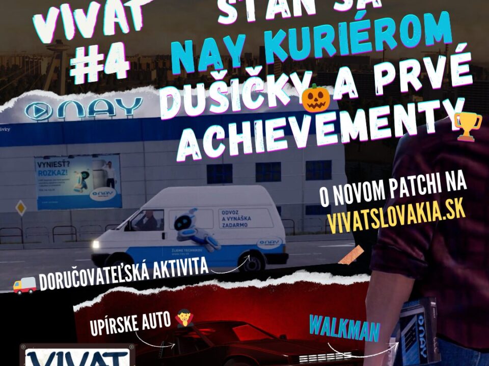 Vox Vivat 4 devblog - NAY, dušičky a achievementy